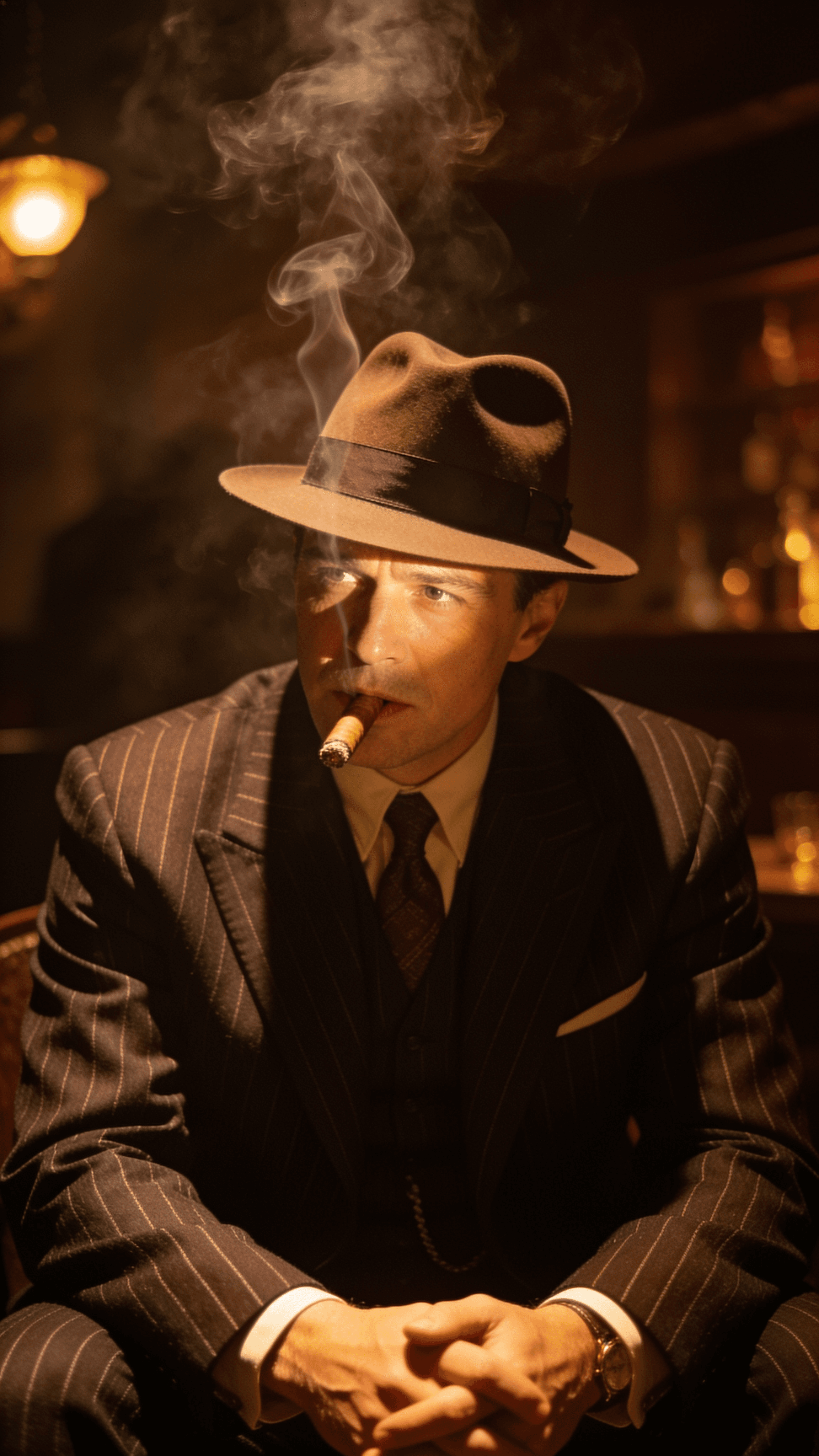 1920s mob — cinematic scene generated in Koliva