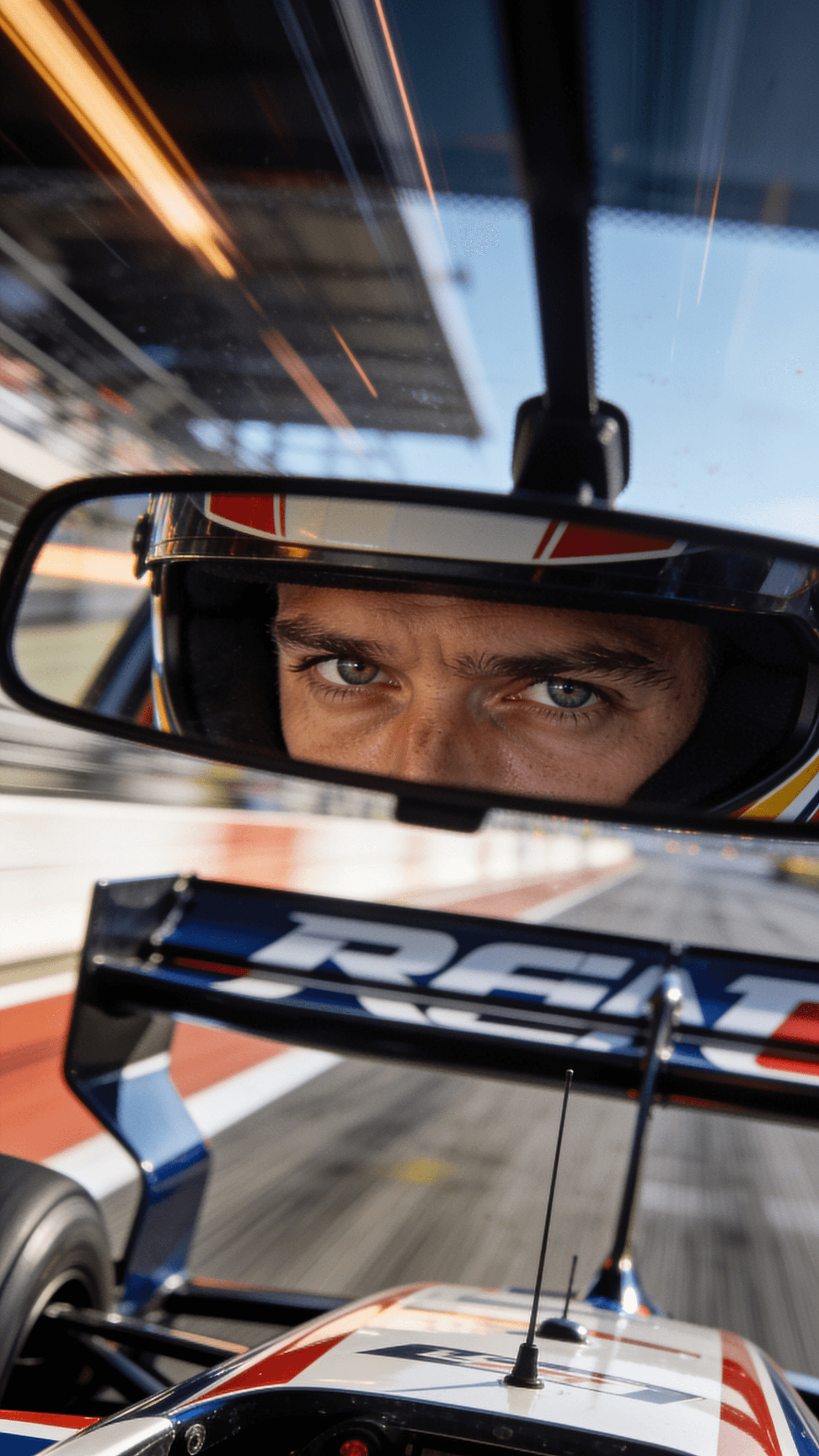 Race day — cinematic scene generated in Koliva